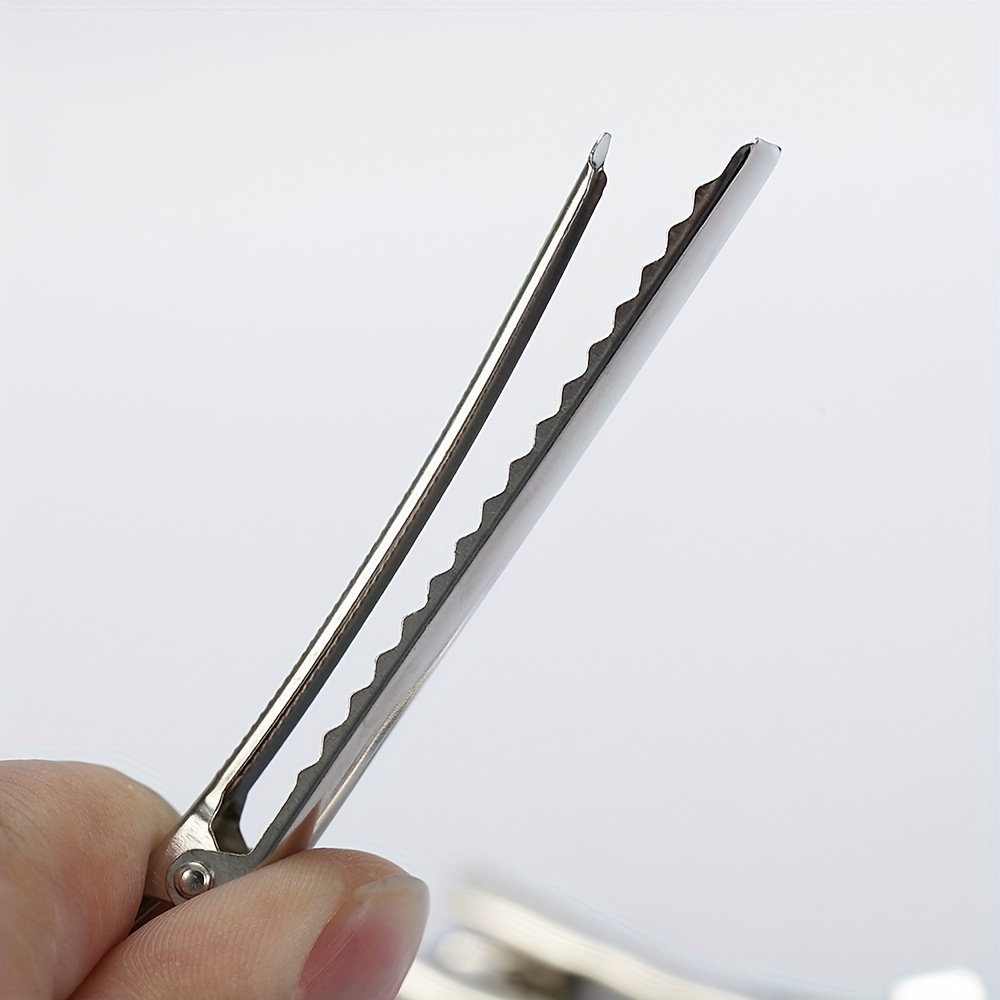 50pcs Single Prong Alligator Hair Clips for DIY Accessories
