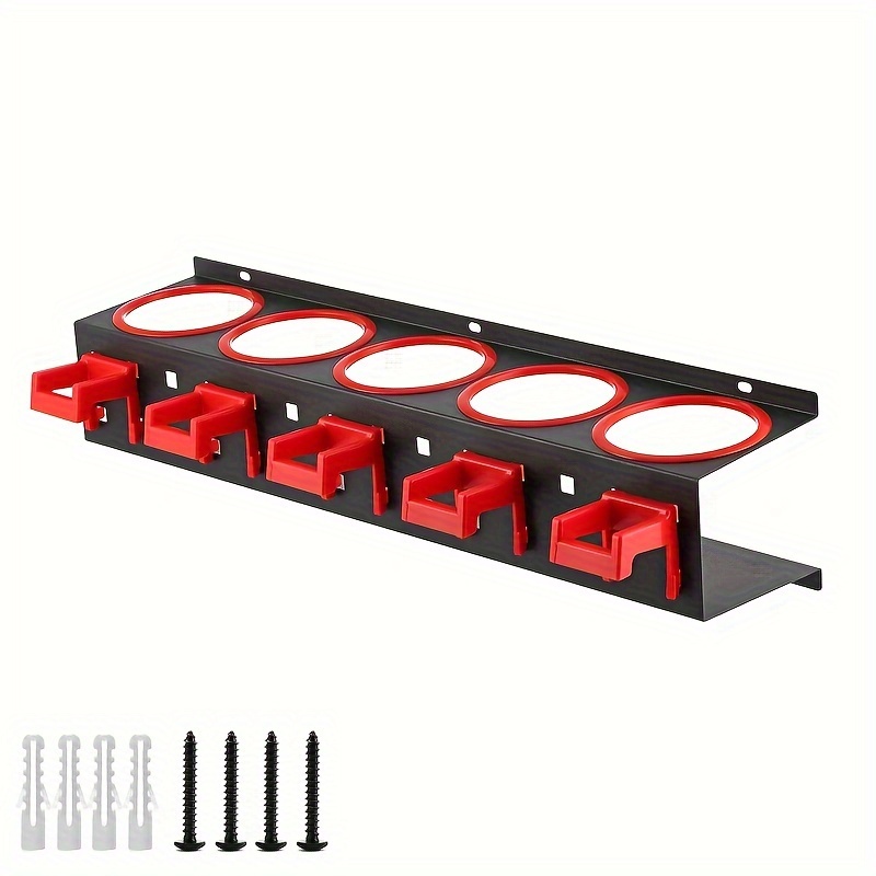 garage spray bottle storage rack multipurpose auto care tools holder car clean products detailing tool