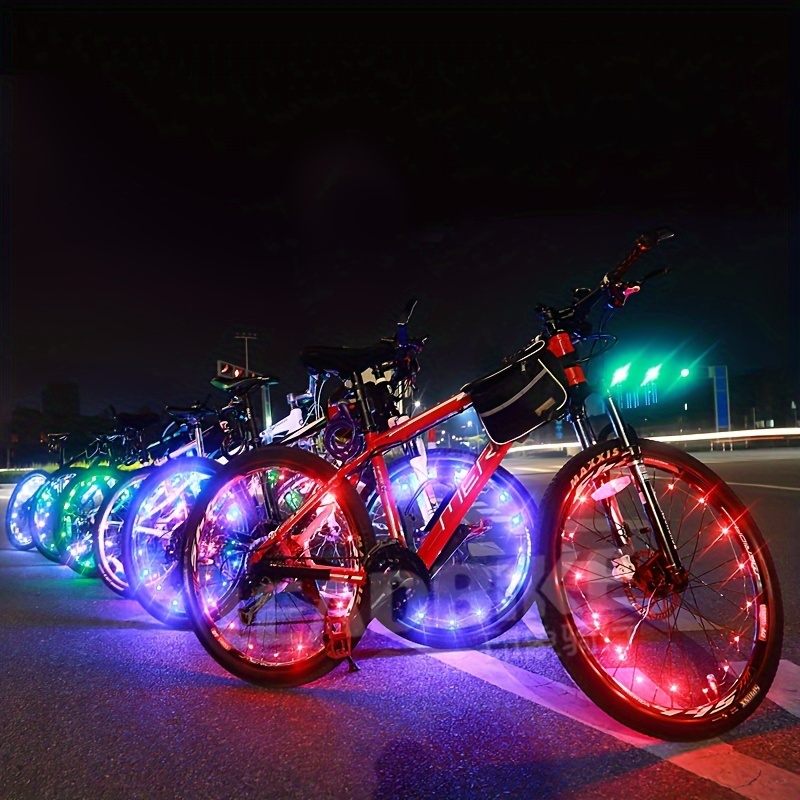 Lumière TNB 2 LED pour roue vélo