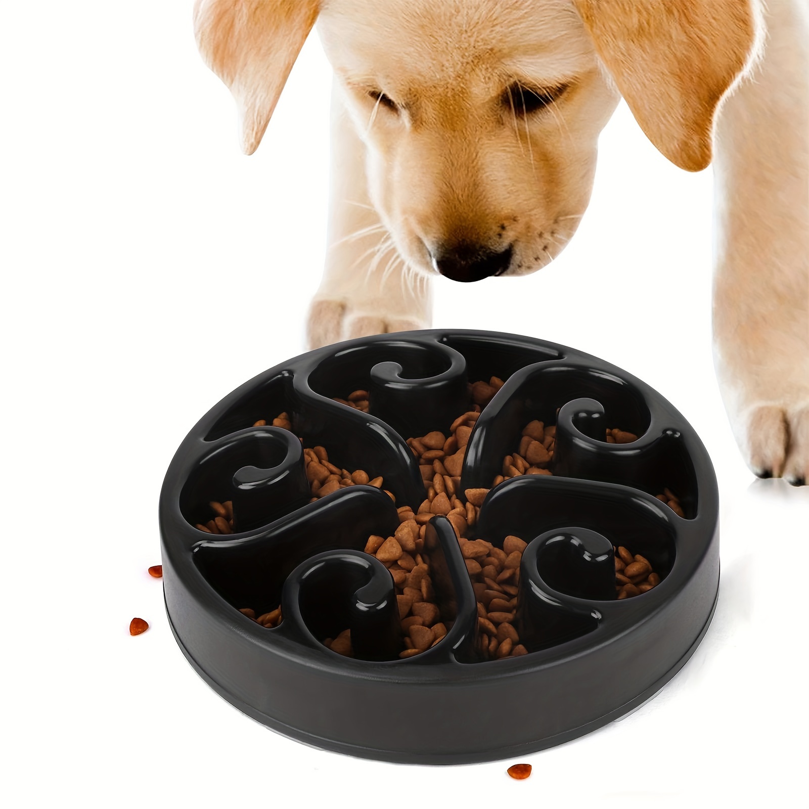 Slow Feeder Dog Bowl Anti choking Dog Puzzle Food Bowl Water - Temu