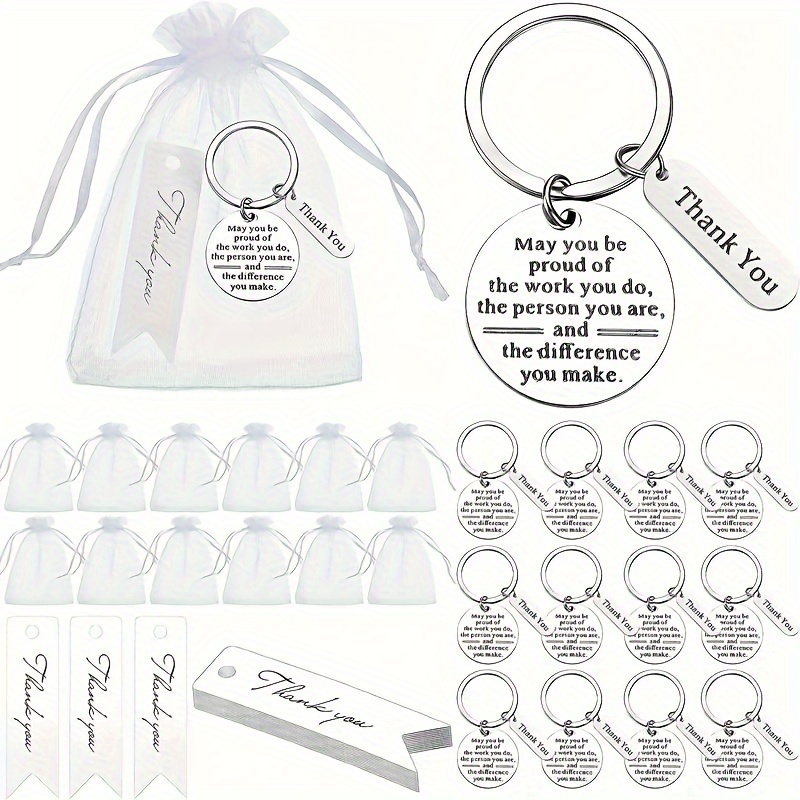 Thank you sale keychain bulk