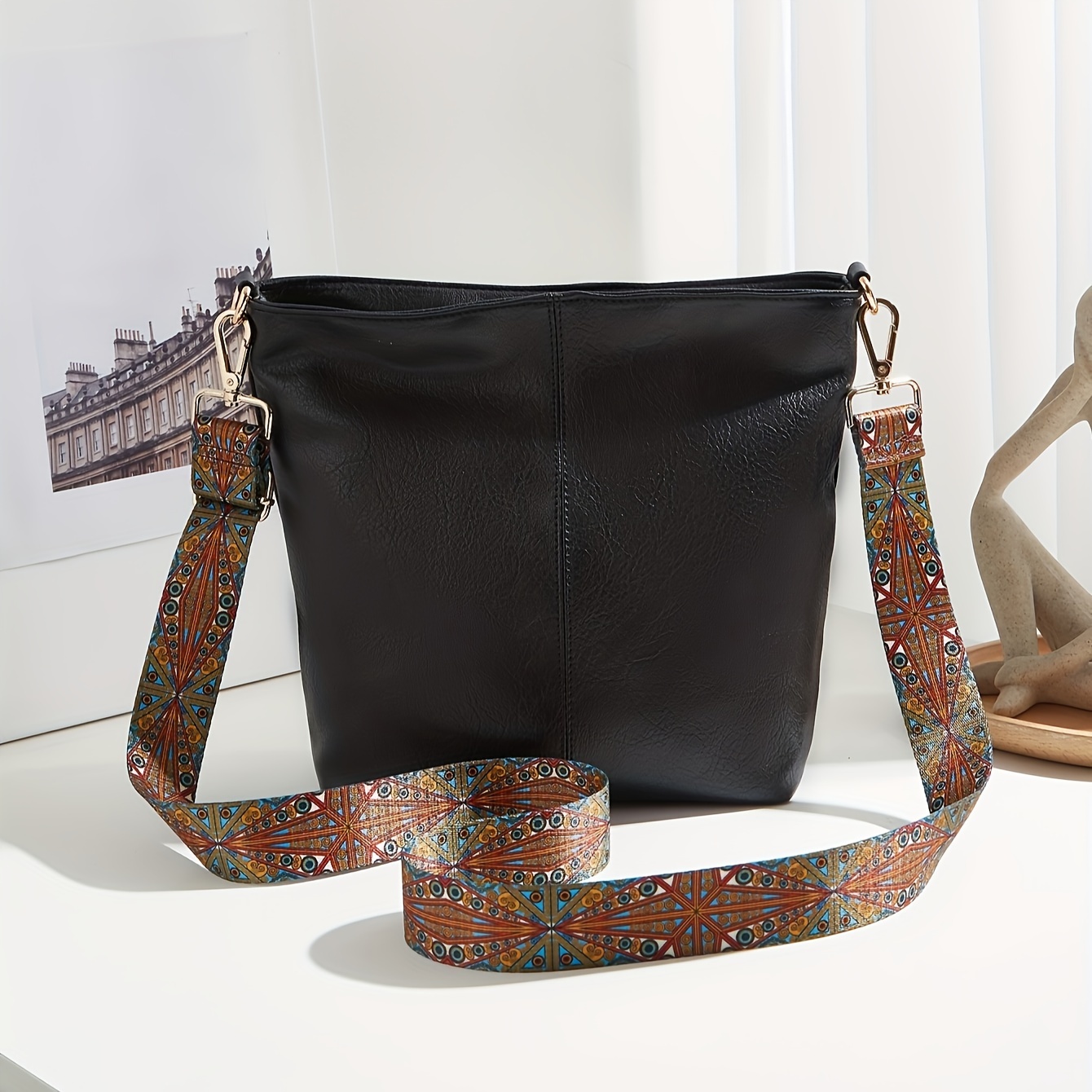Mini Vintage Bohemian Bucket Bag, Retro Ethnic Style Crossbody Bag, Women's  Boho Handbag, Shoulder Bag & Purse - Temu United Arab Emirates