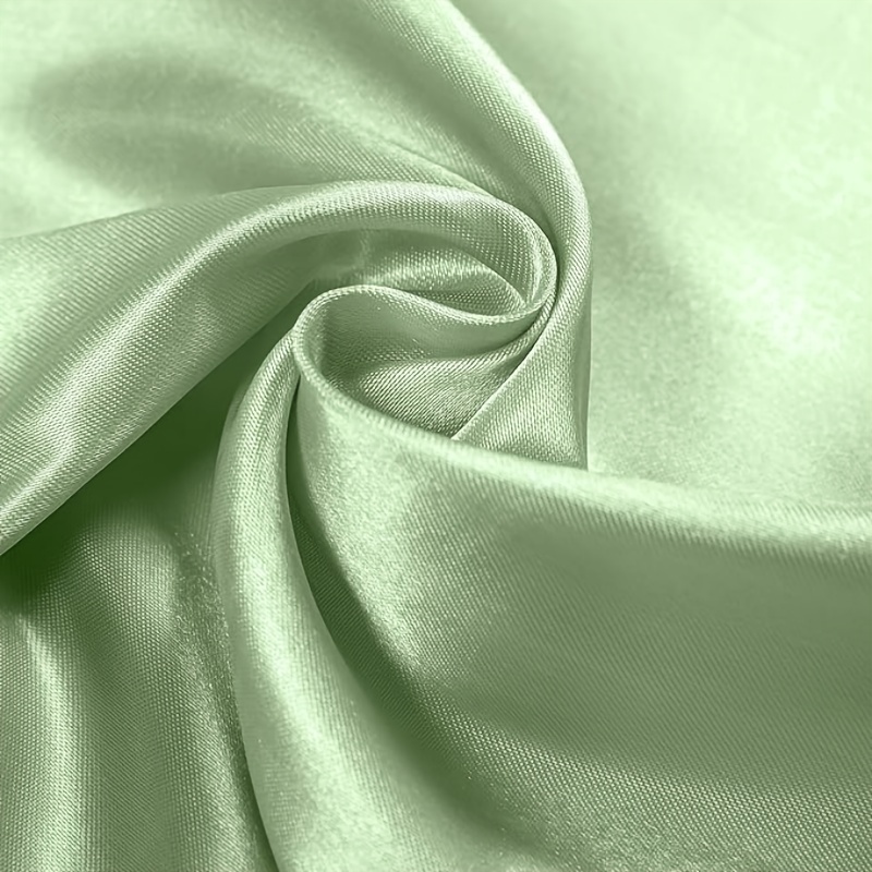 Satin Lining Fabric Solid Color Cloth Stretch Hanbok Dress - Temu