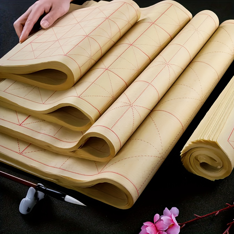10pcs Chinese Calligraphy / Painting Raw Xuan Paper Rice Paper Vintage  paper