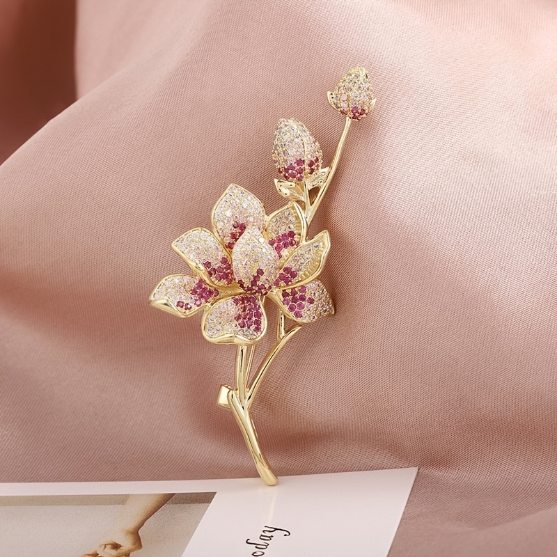 Women's Elegant Exquisite Brooch Pin Girls Female Party - Temu