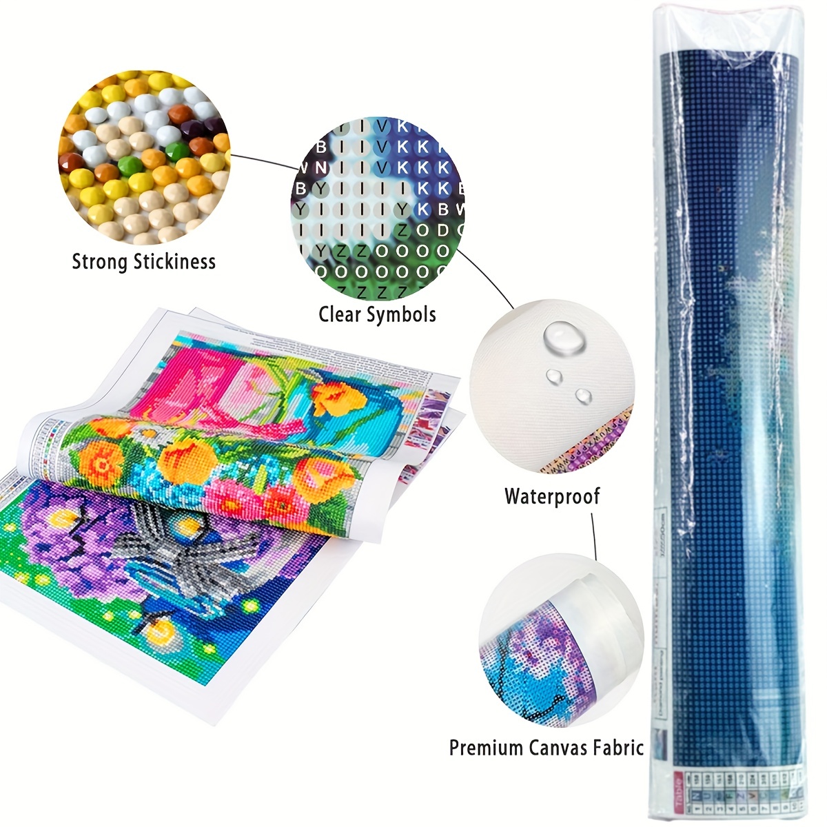 Colorful Tree Diamond Painting Kit For Adults Diy Large - Temu