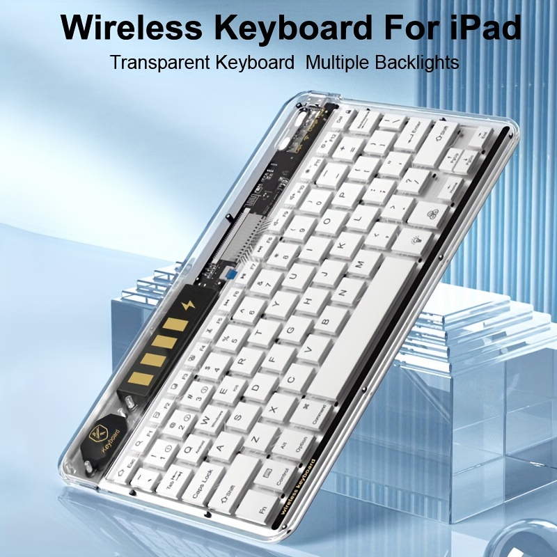 Plugable Teclado Bluetooth plegable compatible con iPad, iPhone, Android y  Windows, teclado multidispositivo de tamaño completo, inalámbrico y