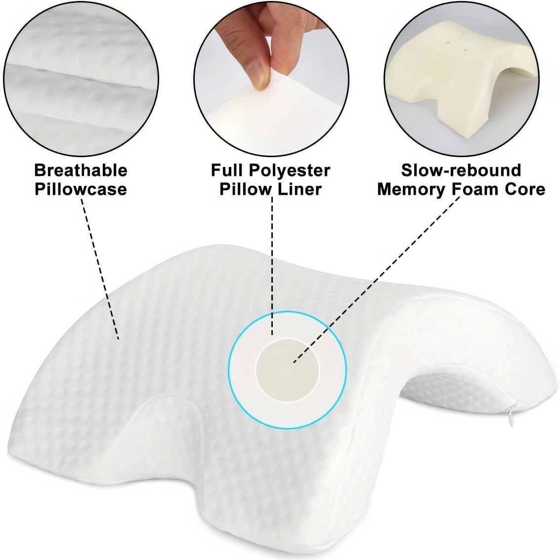 Up To 88% Off on Lumbar Support Pillow Memory