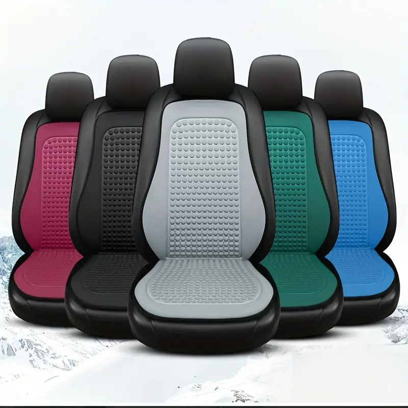 Fundas universales de asiento de coche para asientos delanteros, funda de  tela para asiento delantero de automóvil, fácil de instalar, transpirable y