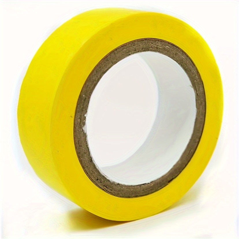 6m Pvc Waterproof Self- Adhesive Electric Tape Electrician Wire Insulation  Flame Retardant Electrical High Voltage Plastic Tape
