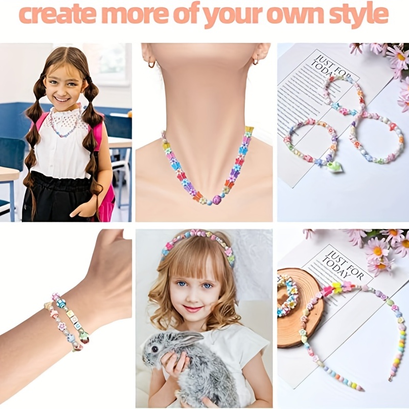 Friendship Bracelet Making Kit for Girls, DIY Kids Craft Kits-7 8