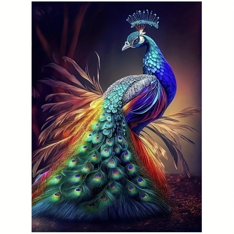 1pc Peacock Diamond Painting