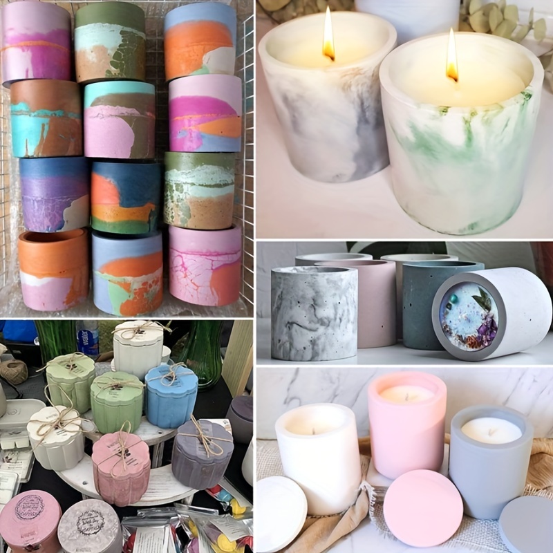 Candle Holder Matches Storage Silicone Mold Candle Cups - Temu