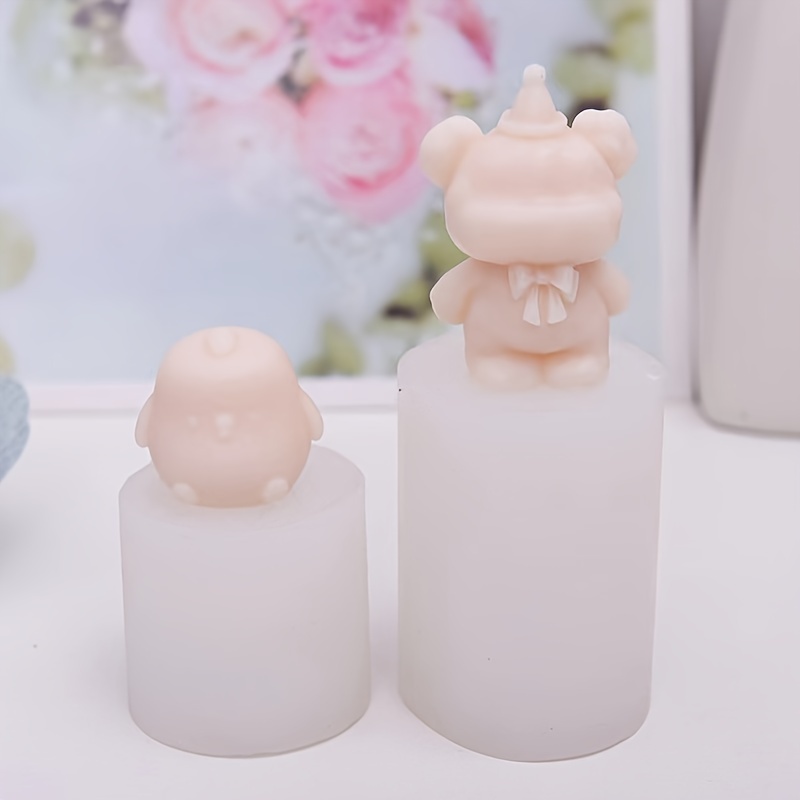 Hippo Shape Silicone Mold Cute Animal Cartoon Hippo Mousse - Temu