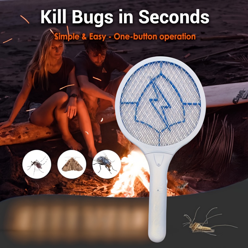 Foldable Electric Mosquito Swatter Rechargeable Household - Temu