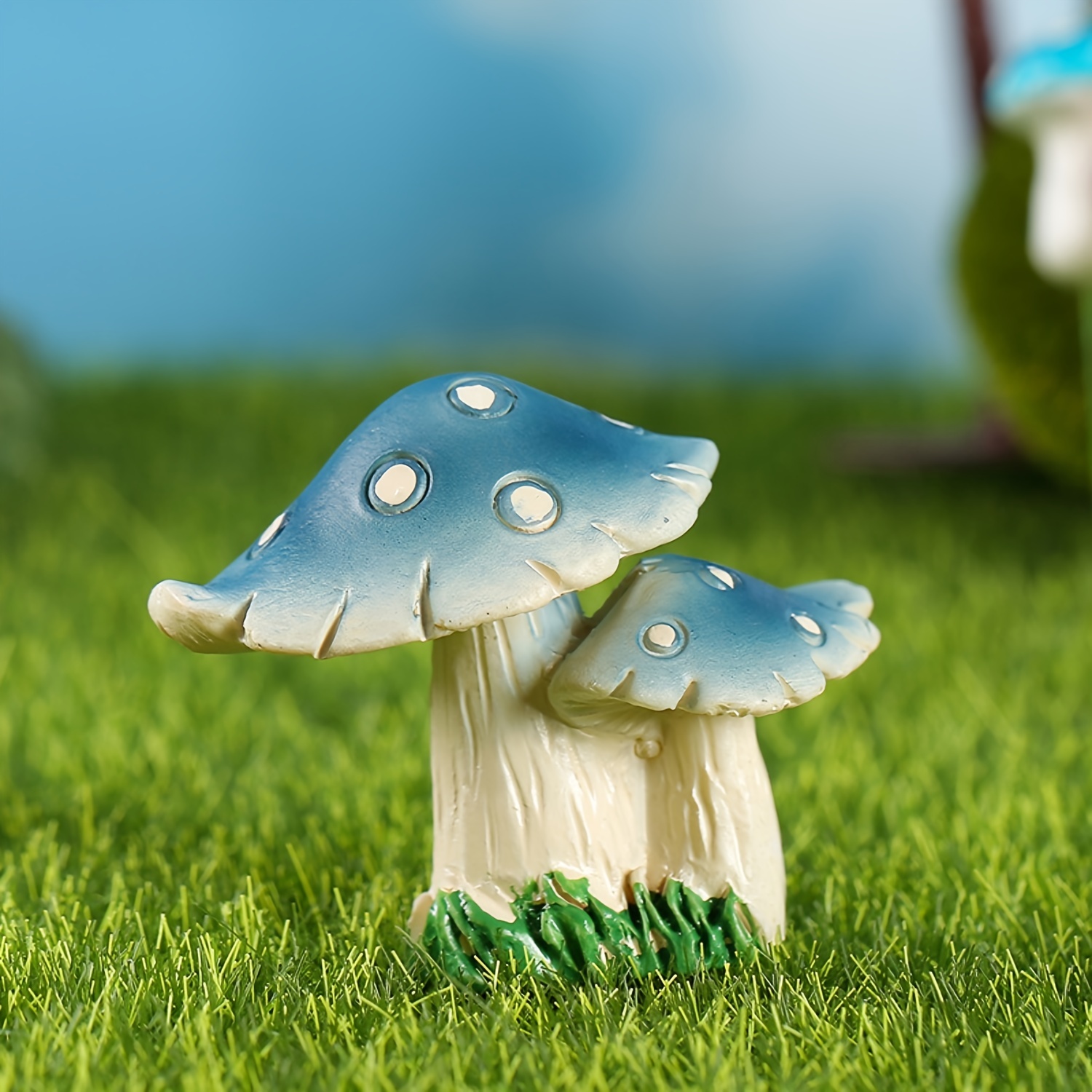 20Pcs Mini Mushroom Crafts Fake Tiny Mushrooms Decorative Miniature  Mushroom Ornaments