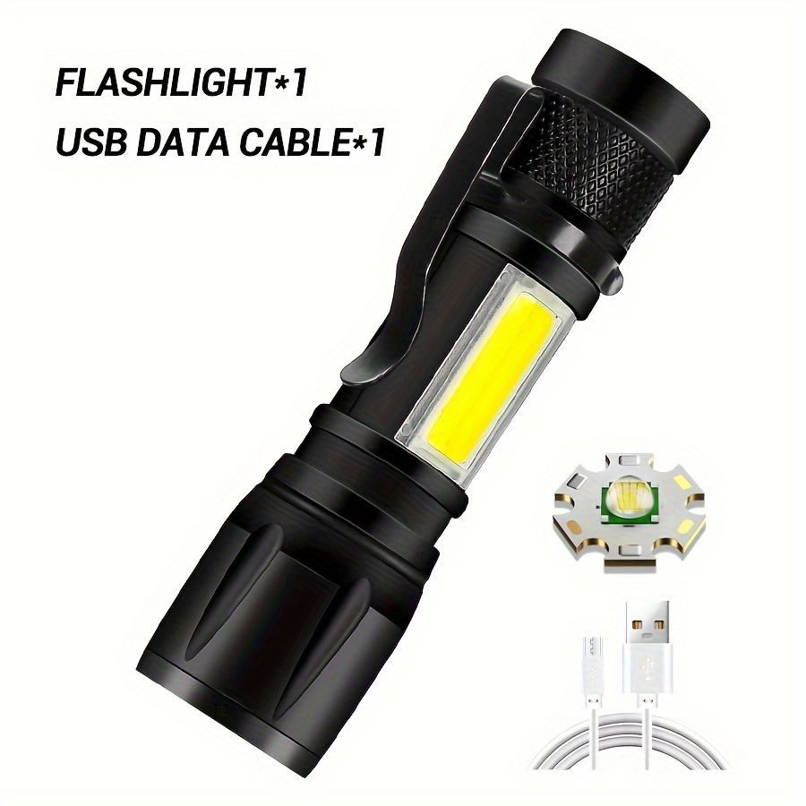 Rechargeable Multi function Led Flashlight Gloves Gifts Men - Temu