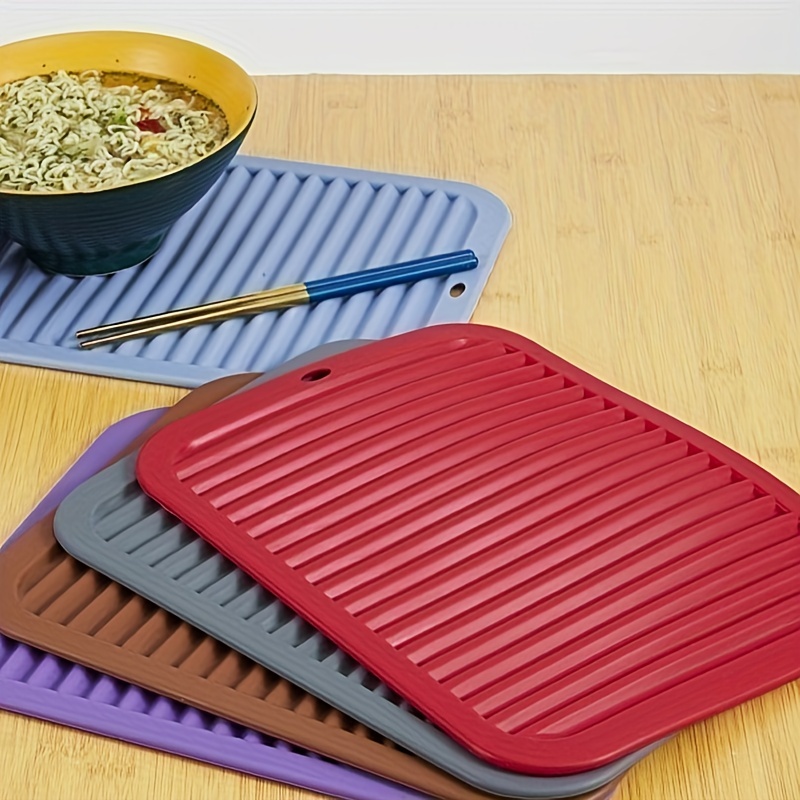 Silicone Trivet Mats And Flexible Heat Resistant Hot Pads - Temu