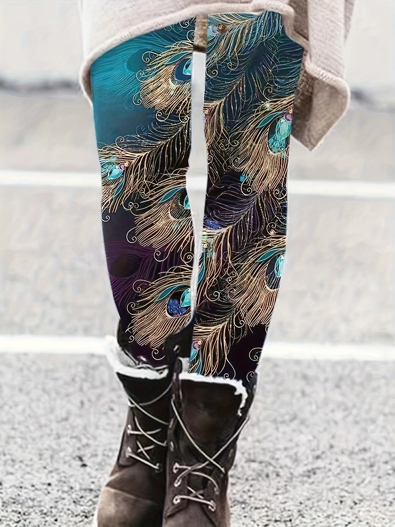Peacock Feather Tights  Colored tights, Peacock tights, Tights