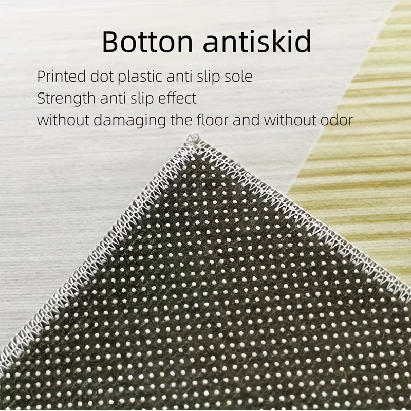 Geometric Pattern Retro Style Area Rug Washable Non-slip