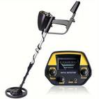 1pc metal detectors for adults waterproof professional higher accuracy gold detector metal detector for adults and kids high accuracy search coil with adjustable pointer display disc all metal mode