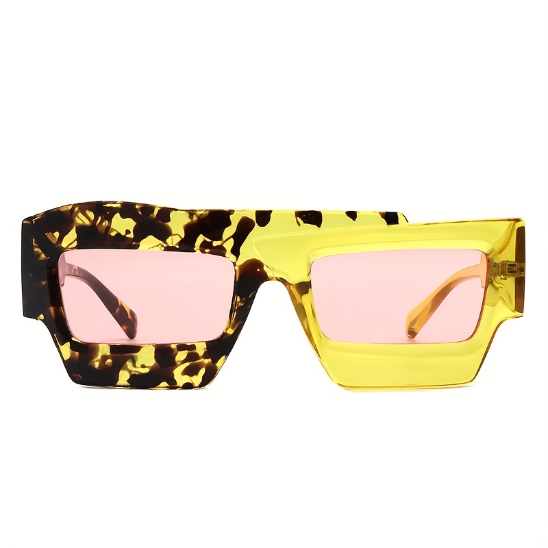 Y2K Irregular Frame Sunglasses Block Glasses UV400
