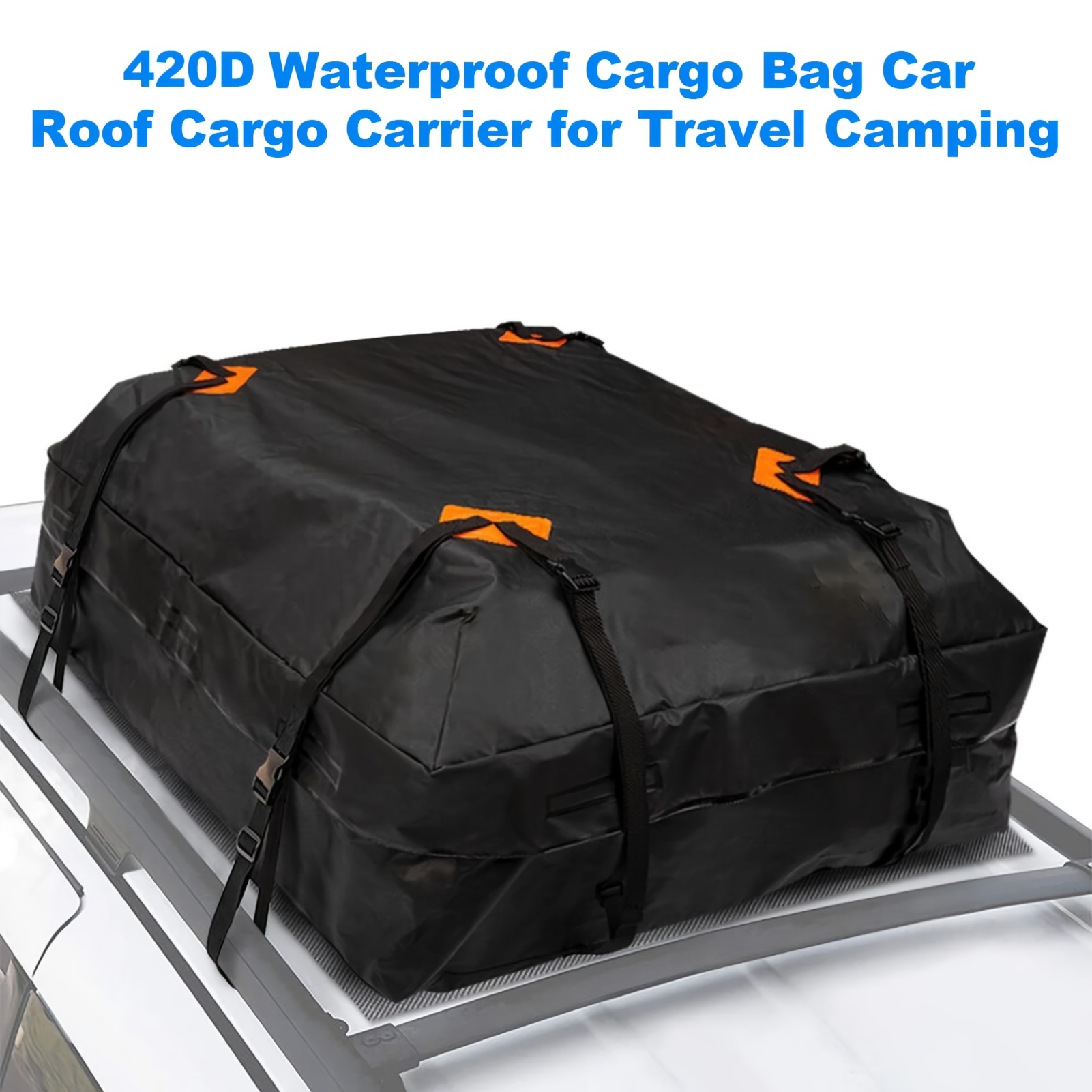 Waterproof Cargo Bag 420d/600d Foldable Car Roof Cargo - Temu
