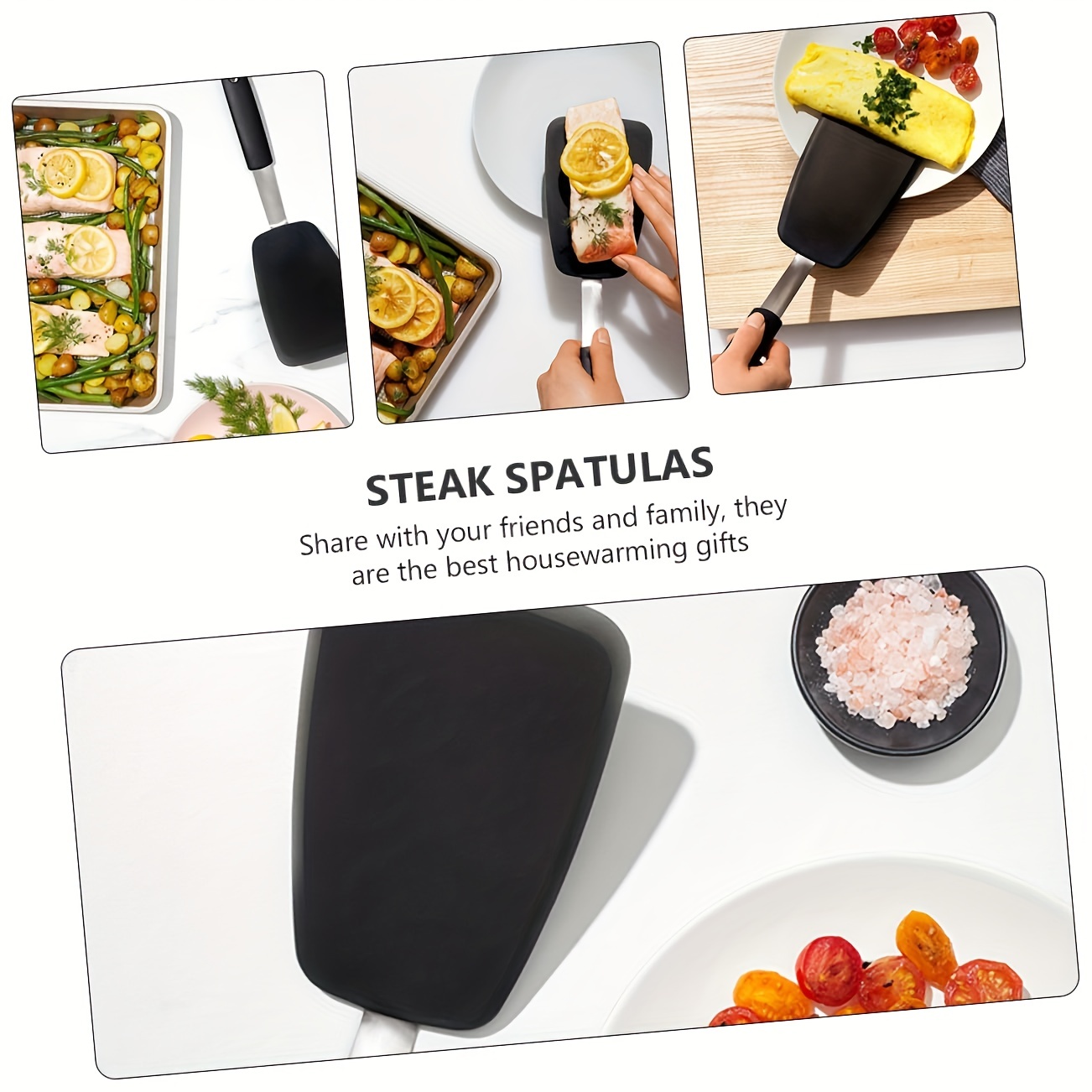 Heat Resistant Silicone Flipper For Eggs, Burgers, And Crepes - Flexible  And Easy To Use - Temu