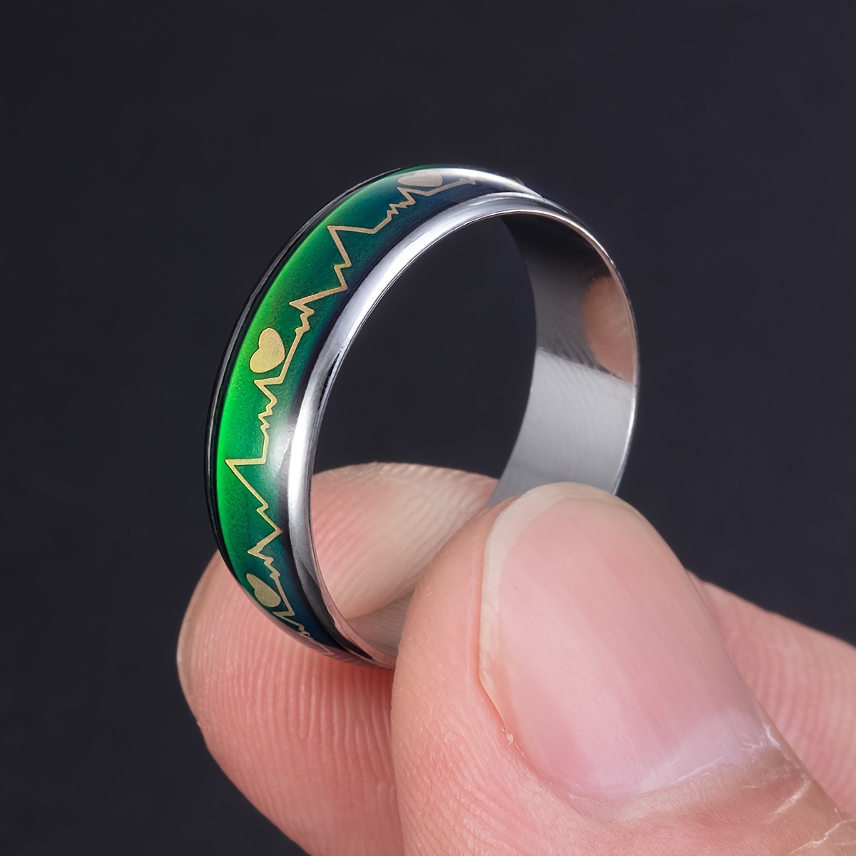 Changing Mood Ring, Emotion Temperature Changeable