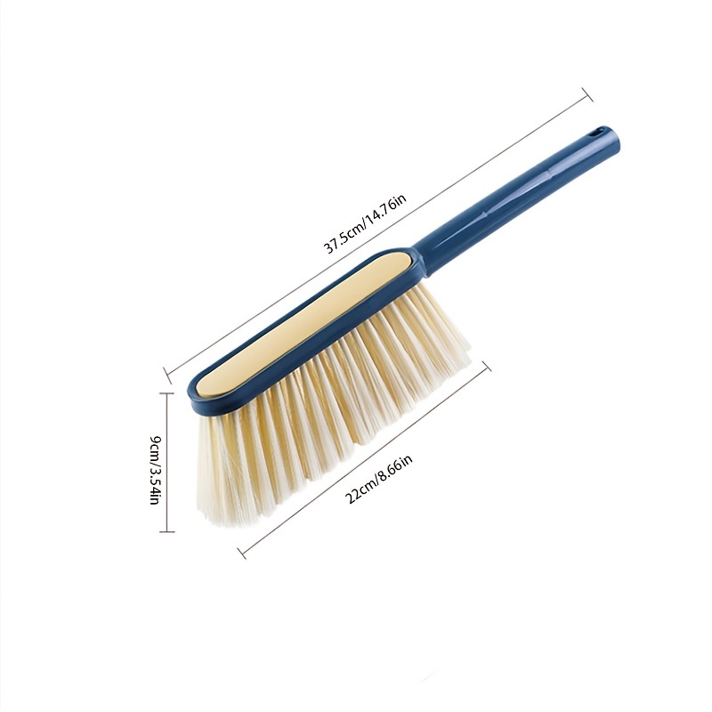 ULTECHNOVO 28c Carpet Brushes for Cleaning Carpet Brush Soft Fur Bristle  Hair Long Handle Wooden Clean Anti-Static Broom Stitching Sweeping Brush