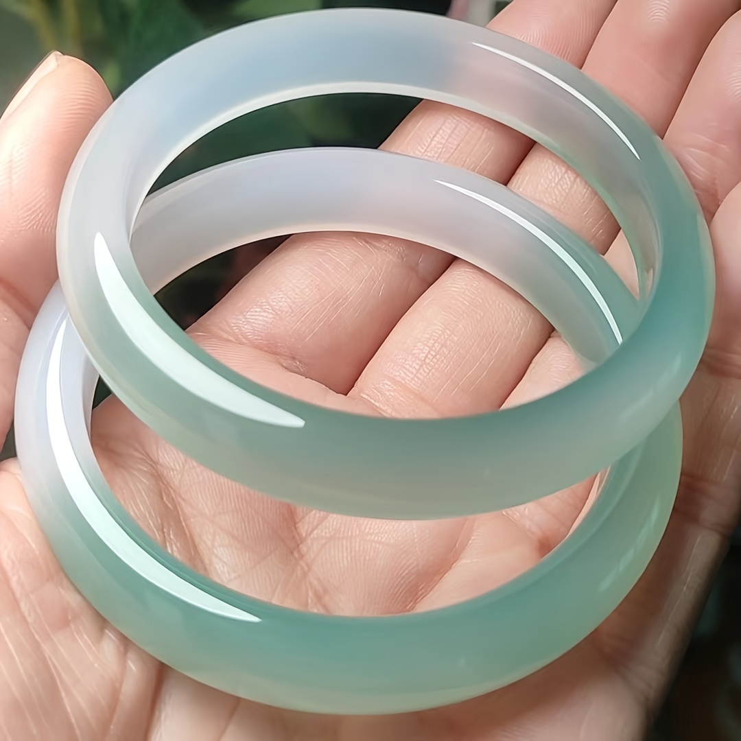 Chalcedony bangle on sale