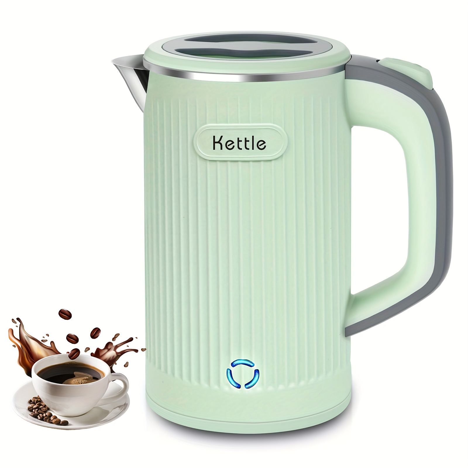 DEVISIB Electric Kettle Temperature Control 4Hours Keep Warm 2L Glass Tea  Coffee Hot Water Boiler Food Grade 304 Stainless Steel
