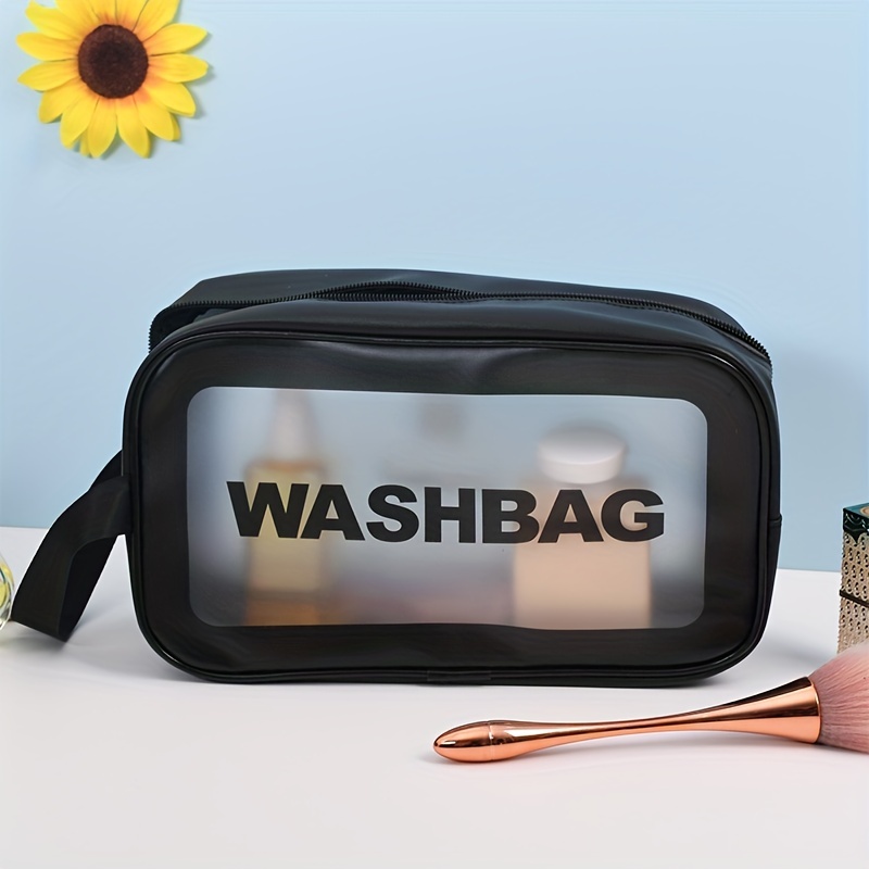 Makeup Zipper Bag Waterproof Cosmetic Bag Toiletry Wash Bag