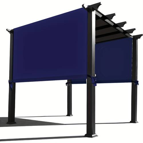 1 Panel Waterproof Pergola Covers Pergola Replacement Canopy Universal Replacement Canopy For Pergola, Outdoor Patio Furniture Cover