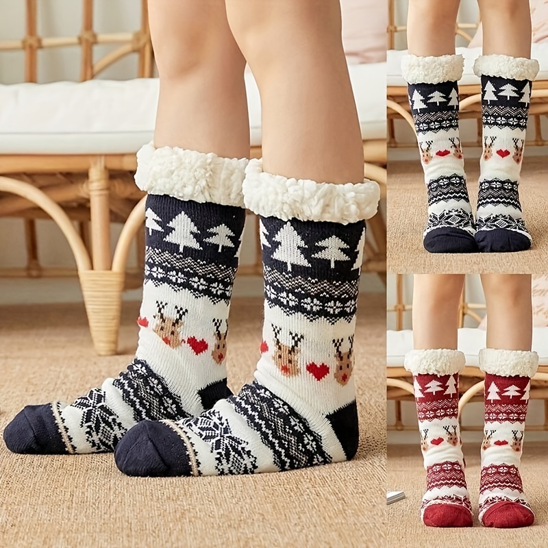 new thicker winter socks women sleep