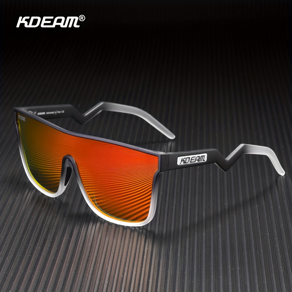 KDEAM Polarized Sunglasses Men&Women TR90 Outdoor Glasses Cycling Sports  Goggles