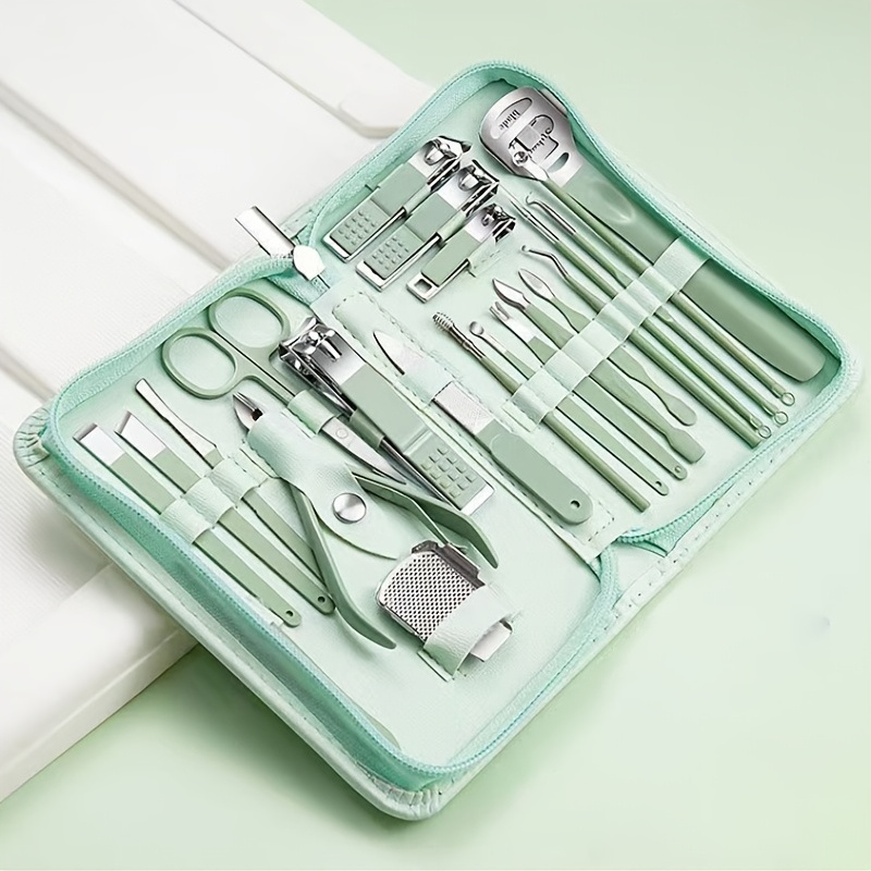 Nail Clipper Manicure Set 1 Stainless Steel Professional - Temu Mexico