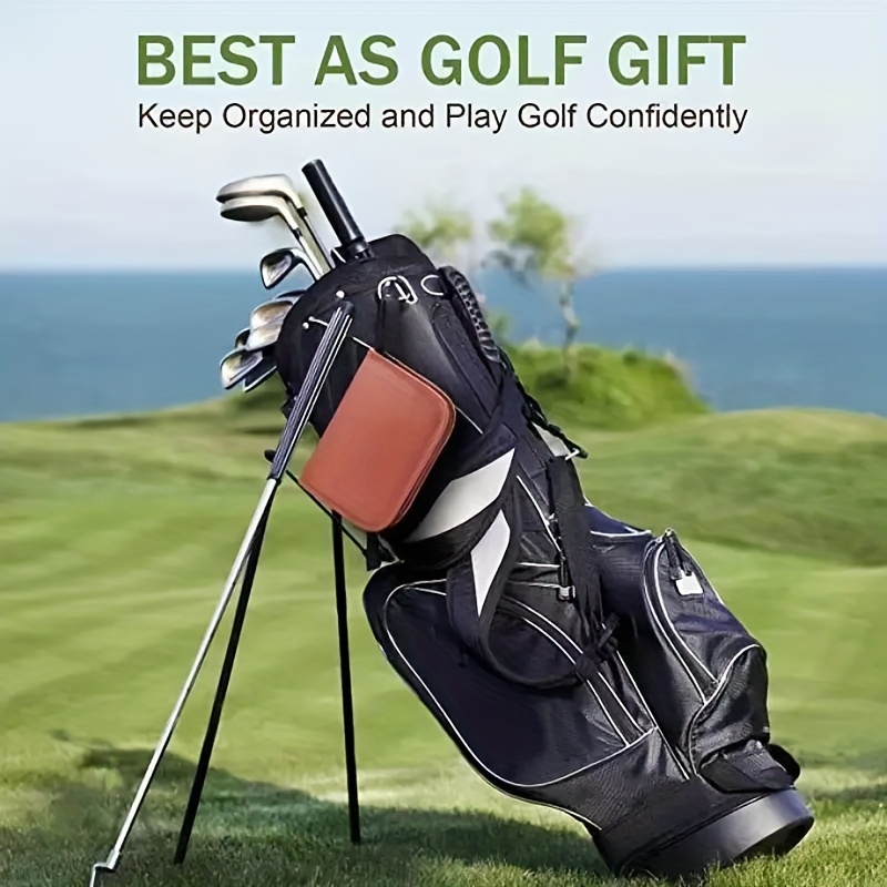 Sac À Outils De Golf Multifonctionnel En Cuir Pu, Accessoires De Golf Et  Sac À Outils Pour Golfeurs, Haute Qualité Et Abordable