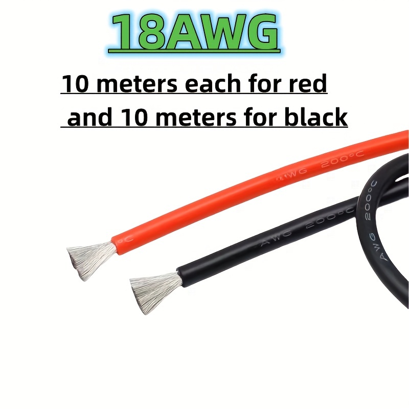 26awg silicone wire kit ultra flexible high resistant 200 deg c