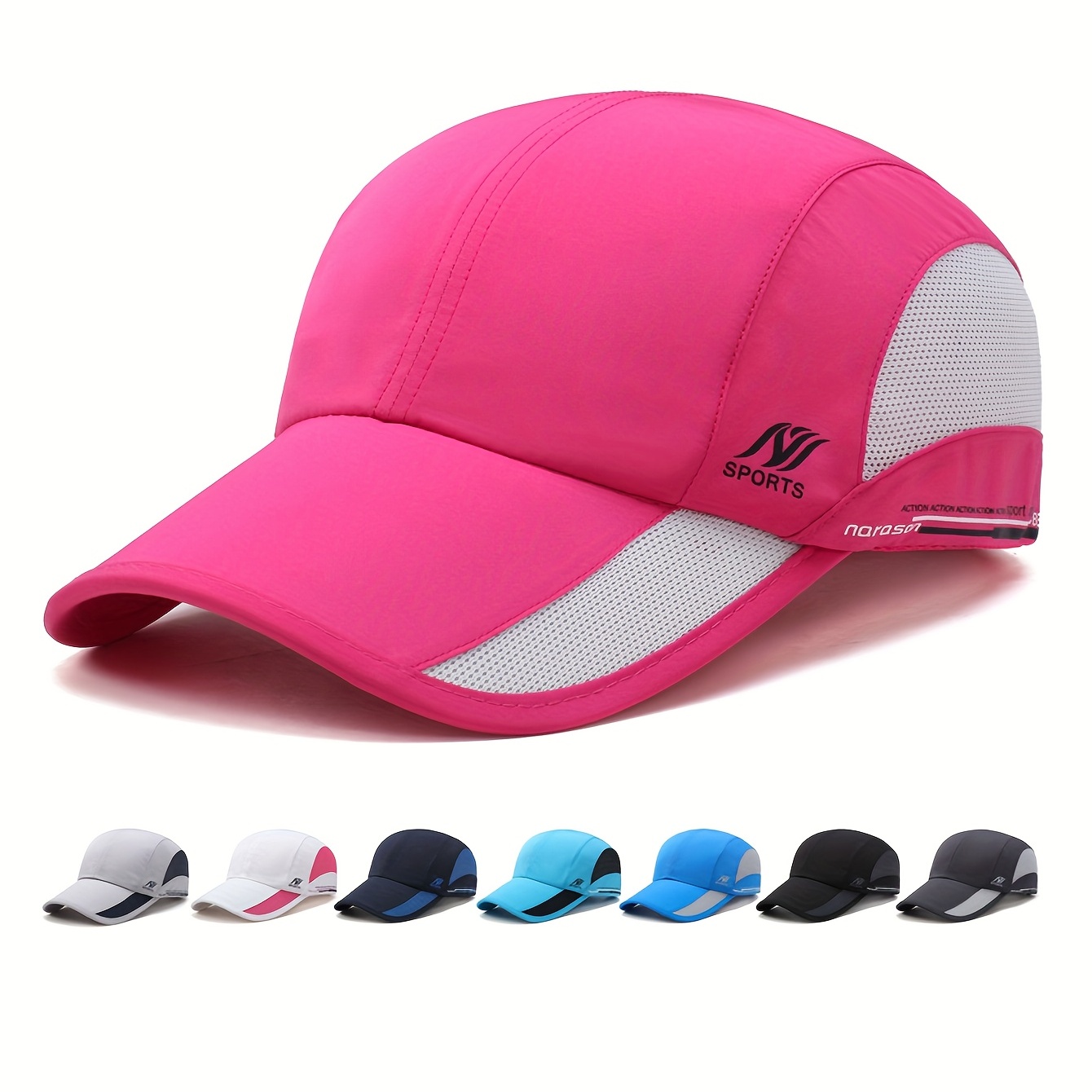 Quick Dry Baseball Men Women Breathable Sun Hat Golf - Temu