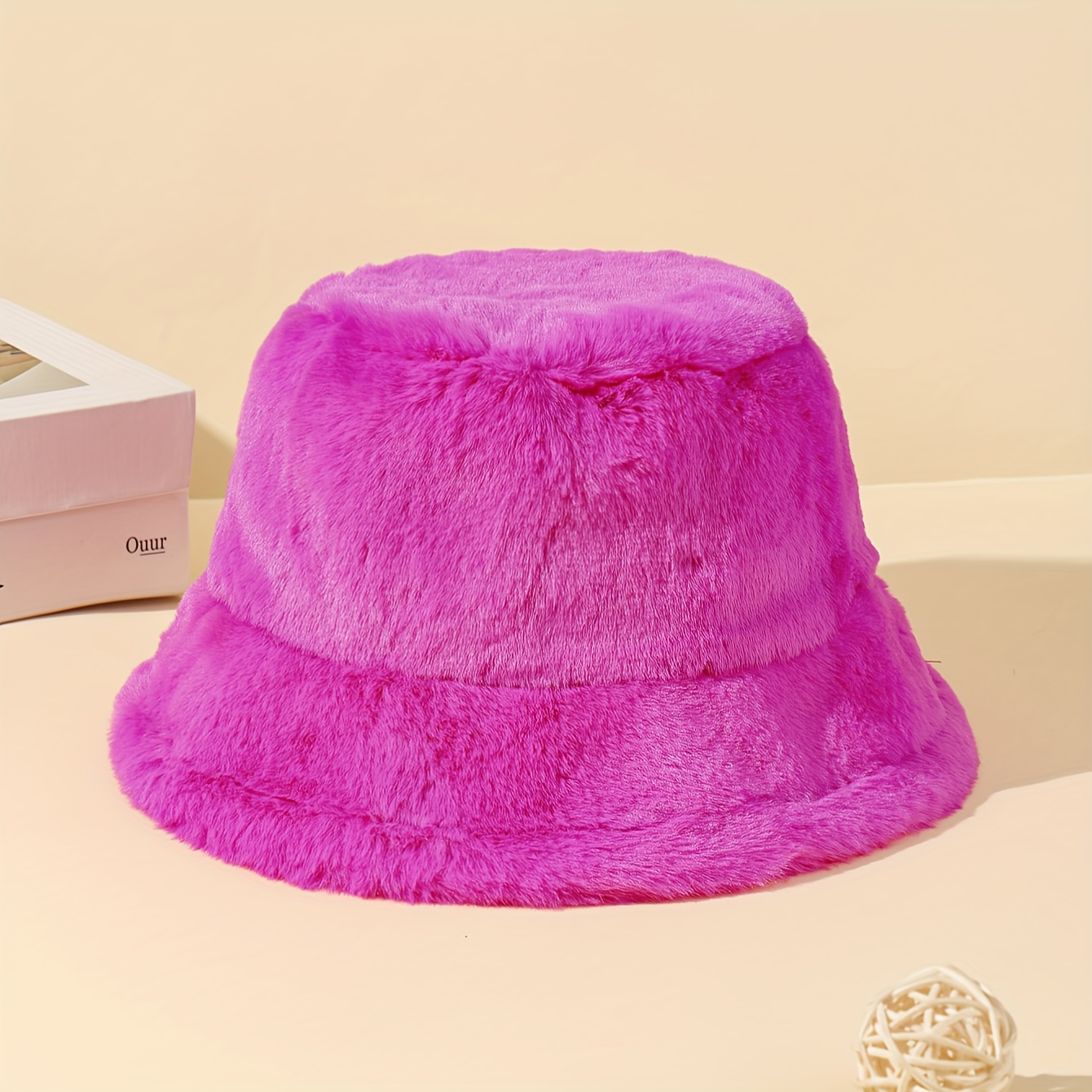 1pc Mens Y2k Funky Street Bucket Hat Green Long Big Brim Fashion Bucket