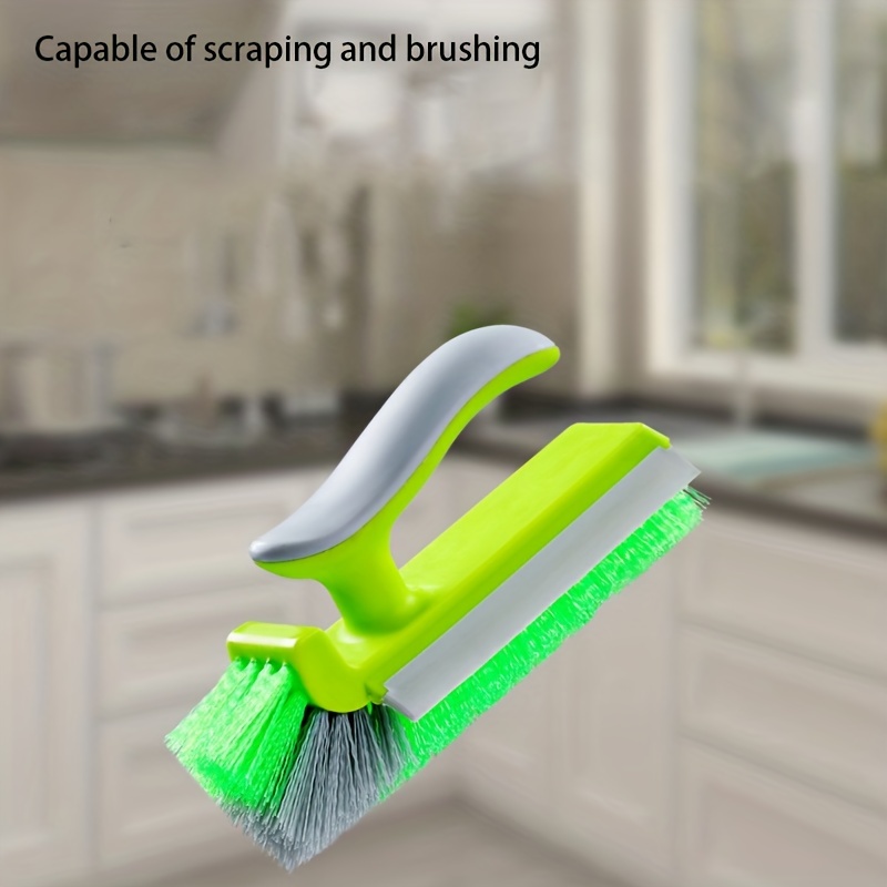 2pcs Hard-Bristled Crevice Cleaning Brush Kitchen Toilet Tile