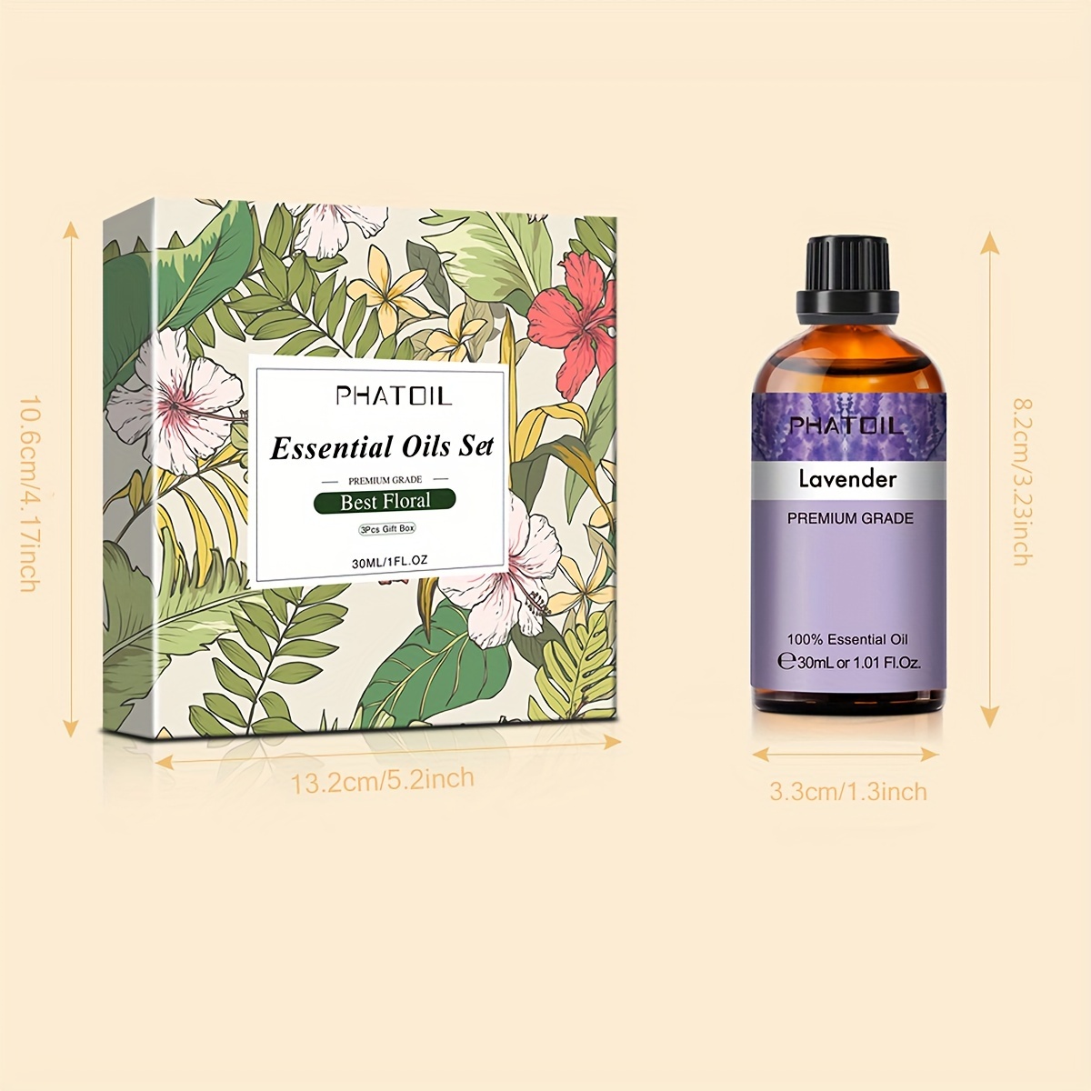 Phatoil Natural Essential Oils Best Floral Air Humididifer - Temu