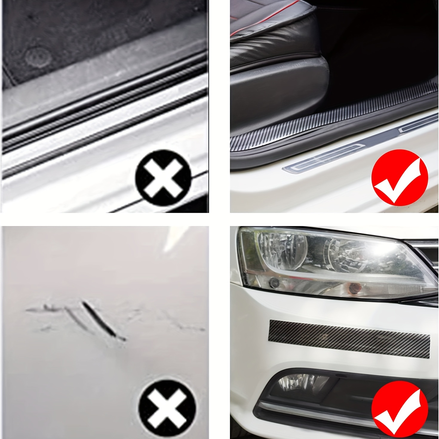 90cm Car Trunk Door Sill Anti-collision Protection Srip, snatcher