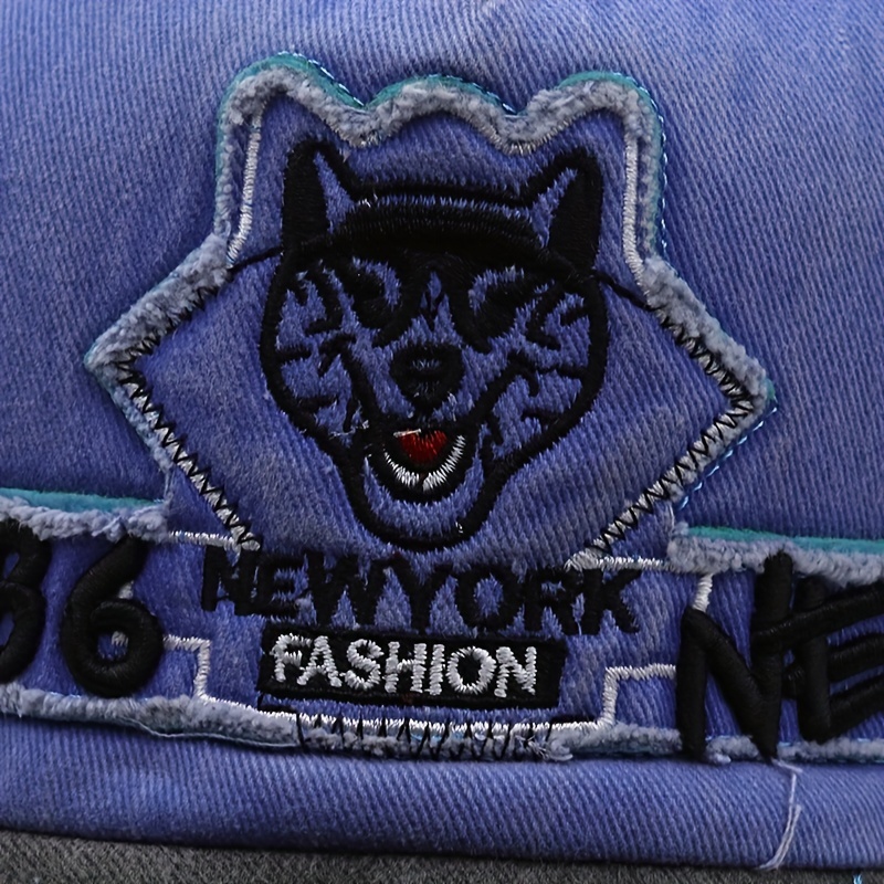 New Era For Wolf's Head - Black Fitted Cap