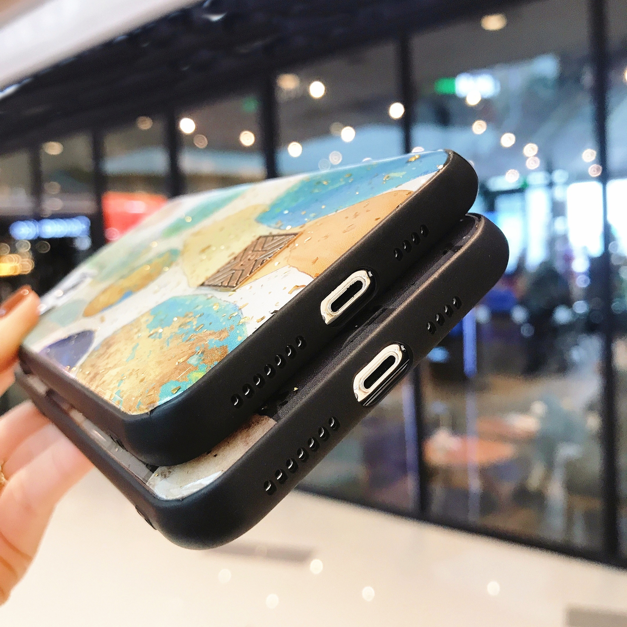 Luxury Shiny Apple iPhone Samsung Galaxy Case
