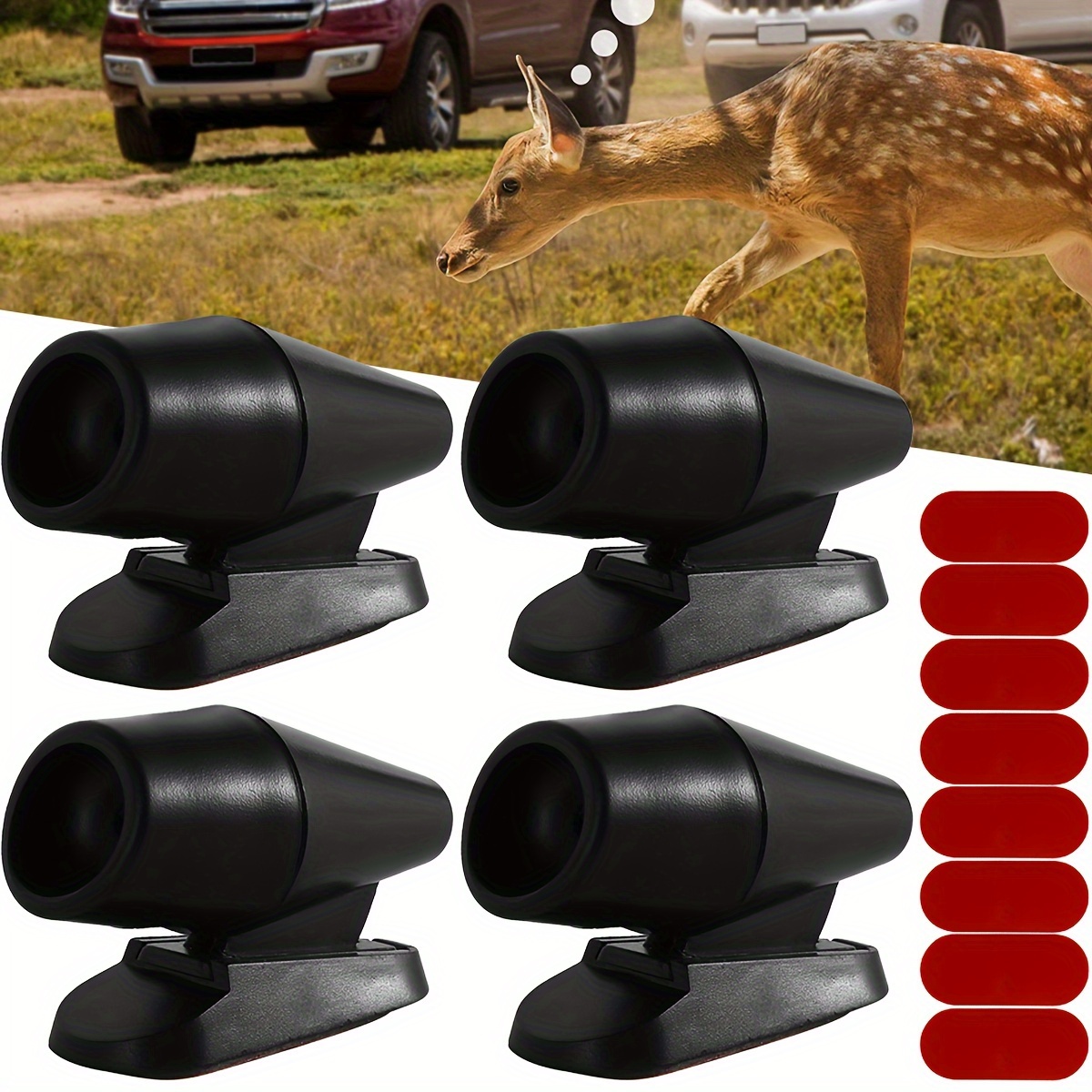 Car Deer Whistles Vehicle Deer Warning Device Horn Weather - Temu