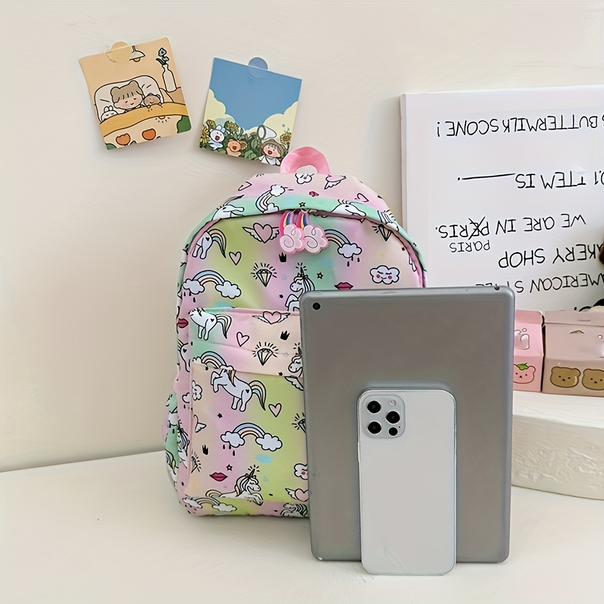 Unicorn Backpack for Kids 1-10 Years Old