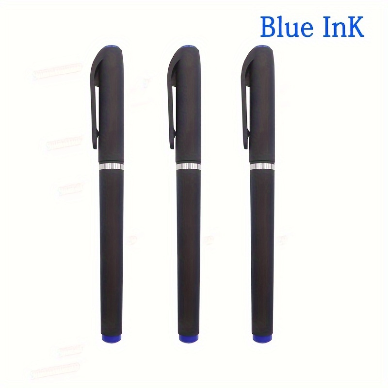 Set of three pens with different ink colors for writing, drawing, and calligraphy.