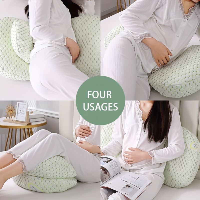 Oreiller de couchage latéral multifonctionnel pour femme enceinte